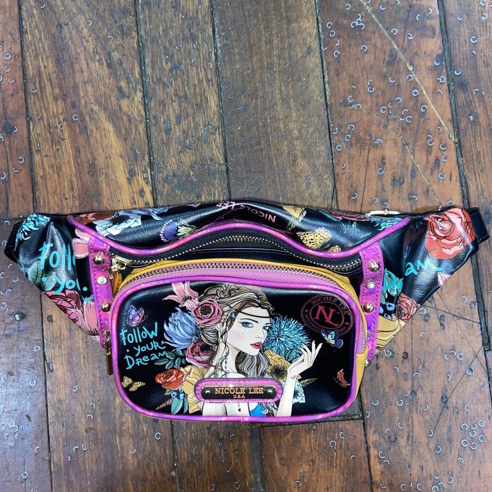 Nicole Lee Follow Your Dreams Fanny Pack Belt Bag